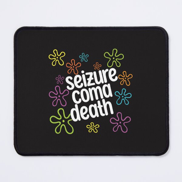 Item preview, Seizure Coma Death Funny Medical Humor Dark Medical Student Design designed and sold by kiralynstration.
