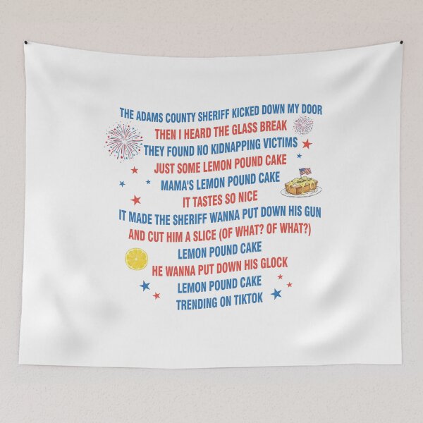 Item preview, Lemon Pound Cake And Freedom Funny 4th Of July Meme designed and sold by FableMind.