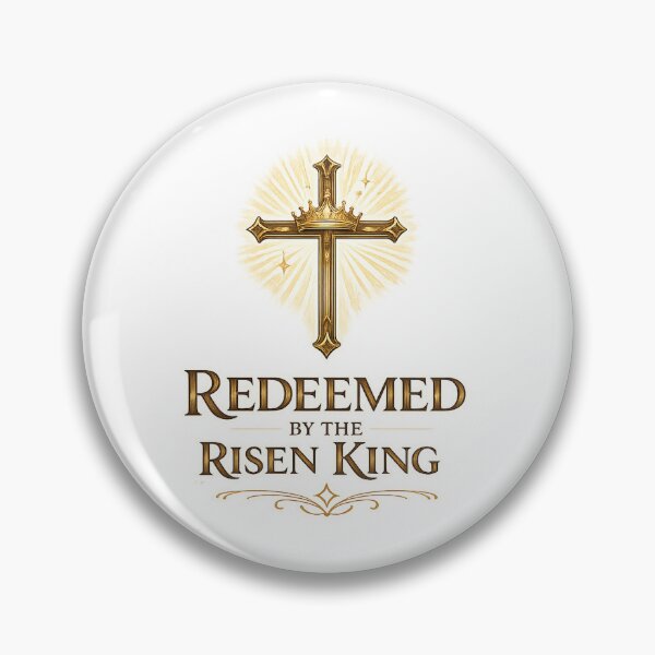 Item preview, Redeemed by the Risen King Christian Easter Design designed and sold by StyleLap.