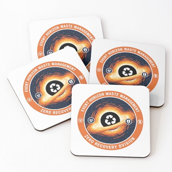 Item preview, Event Horizon Waste Management Black Hole Physics Sticker designed and sold by octozap.