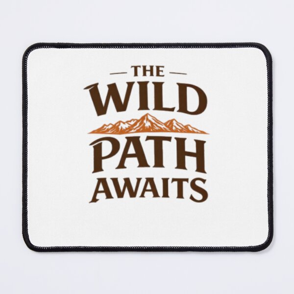 Item preview, The wild path awaits - Adventure && Freedom Vintage Design designed and sold by Obiechefu.