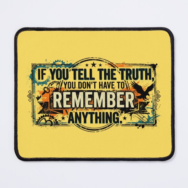 Item preview, If You Tell the Truth designed and sold by Trexyca Artworks Store.