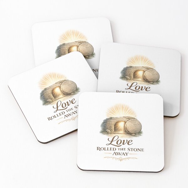 Item preview, Love Rolled the Stone Away Christian Easter Design designed and sold by StyleLap.