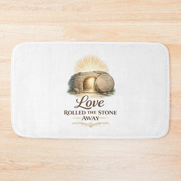 Item preview, Love Rolled the Stone Away Christian Easter Design designed and sold by StyleLap.