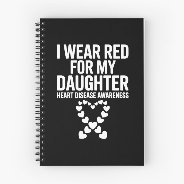 Item preview, I Wear Red for My Daughter CHD Congenital Heart Disease designed and sold by FaithAbbott.
