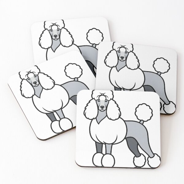 Item preview, Minimalist Poodle Line Art Graphic designed and sold by DigitalGremlin.