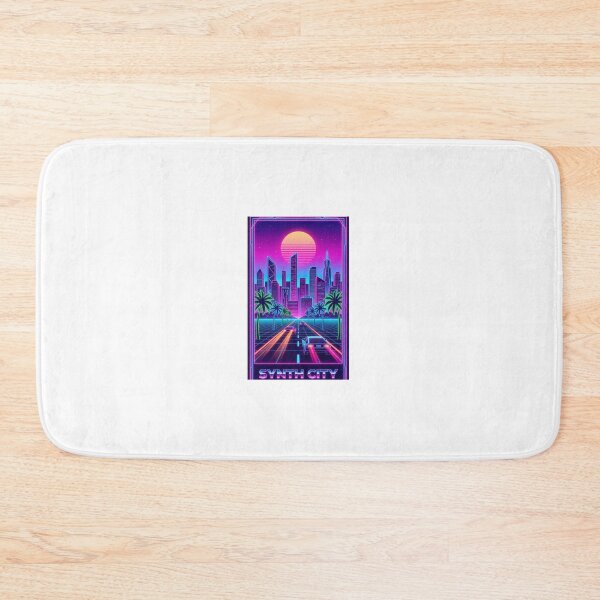 Item preview, Retro neon city scene designed and sold by carlsmart1.