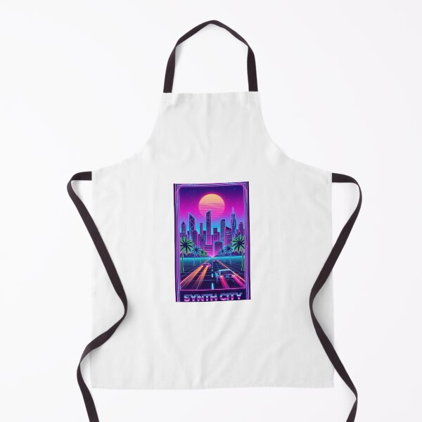 Item preview, Retro neon city scene designed and sold by carlsmart1.