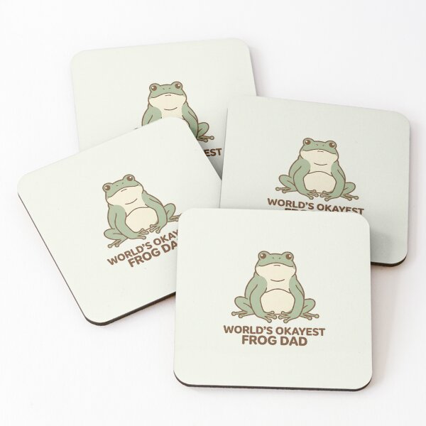 Item preview, World’s Okayest Frog Dad T-shirt - Funny Frog Dad Meme designed and sold by ZyxDes.