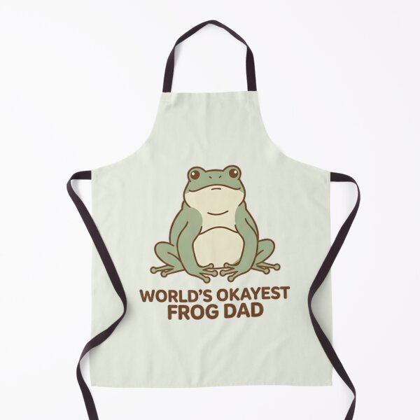 Item preview, World’s Okayest Frog Dad T-shirt - Funny Frog Dad Meme designed and sold by ZyxDes.