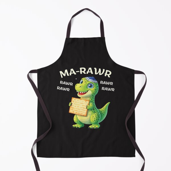 Item preview, Ma Rawr Funny Passover Dinosaur Matzah Dino Kids Jewish Holiday Design designed and sold by kiralynstration.