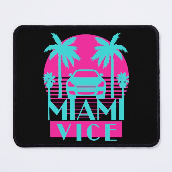 Item preview, Vintage Sunset Miami Vice Palm trees and car designed and sold by mizam.