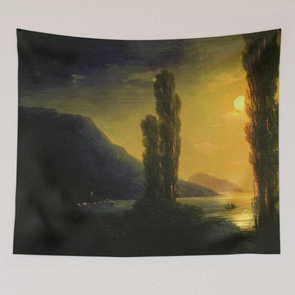 Item preview, Moonlit night near Yalta designed and sold by SharonTheFirst.