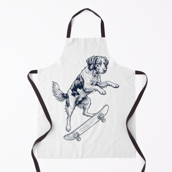 Item preview, Vintage Brittany Skateboarding Skate Dog Dad Lover designed and sold by DoodleTortle.