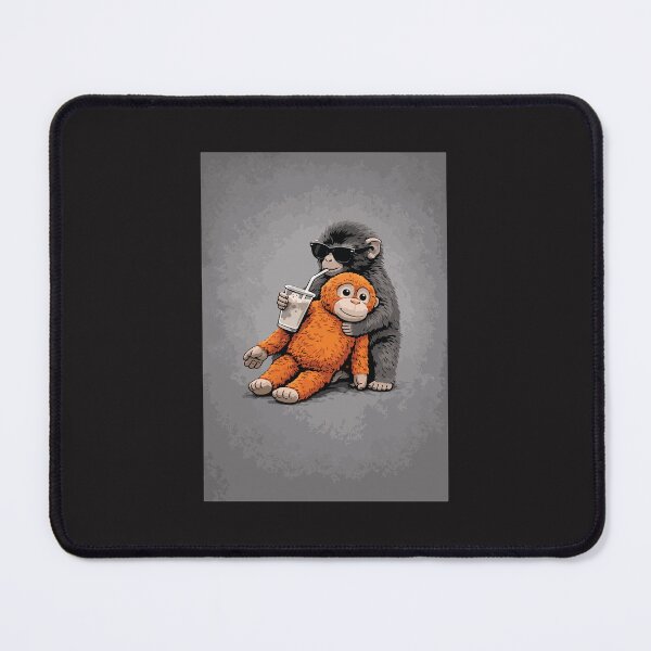 Item preview, Chimpanzee Caffeine Funny Monkey Coffee Lover Humor Cute Animal Design designed and sold by kiralynstration.