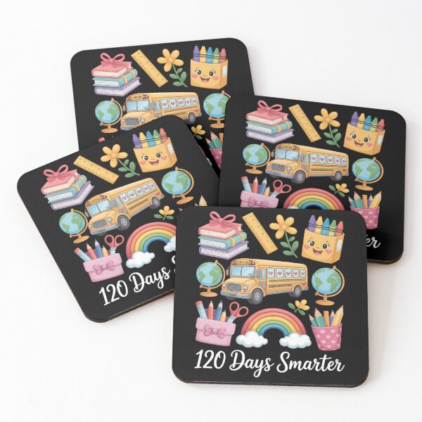 Item preview, 120 Days Smarter Teacher Girls Kids Cute 120th Day of School designed and sold by FaithAbbott.