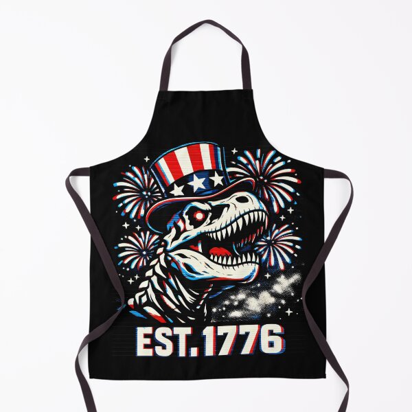 Item preview, Uncle Sam T-Rex Patriotic Skeleton Retro Americana designed and sold by SplashTastic.