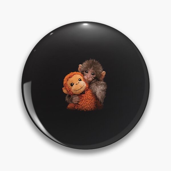 Item preview, Baby Monkey Punch Selfie Funny Meme Chaotic Animal Humor Viral Design designed and sold by kiralynstration.