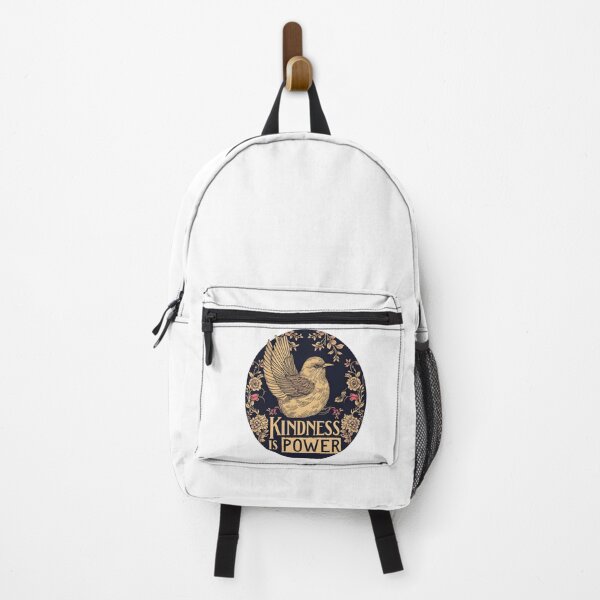 Item preview, Kindness Is Power Vintage Bird Illustration – Cottagecore Inspirational Design designed and sold by Kavya Art.
