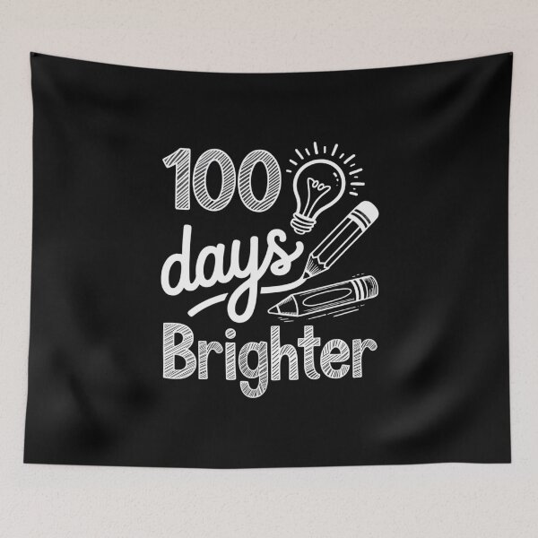 Item preview, 100 Days Brighter Shirt 100th Day for Teacher Child designed and sold by FaithAbbott.