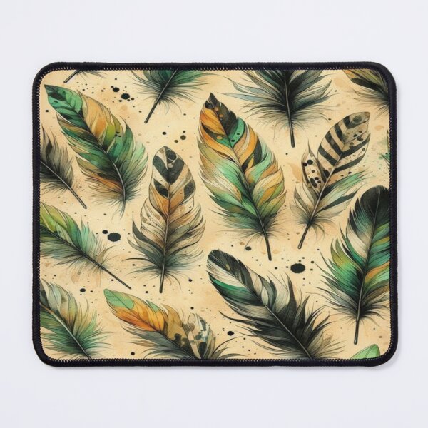 Item preview, Vibrant colorful feather design designed and sold by NivyasArtistry.