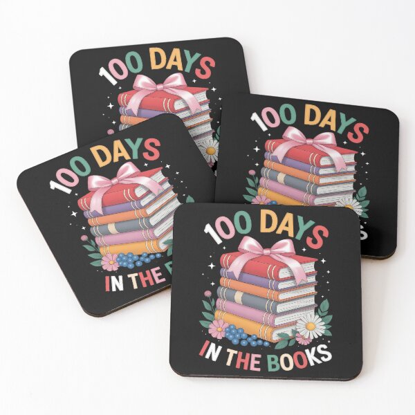 Item preview, 100 Days in The Books Reading Teacher 100th Day of School designed and sold by FaithAbbott.