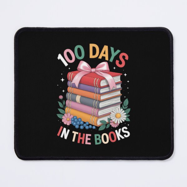 Item preview, 100 Days in The Books Reading Teacher 100th Day of School designed and sold by FaithAbbott.