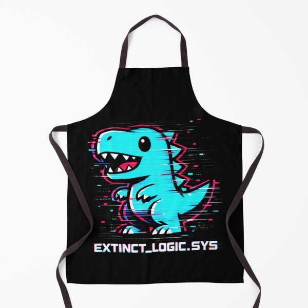 Item preview, Extinct Logic Glitch Dinosaur Vaporwave Aesthetic designed and sold by SplashTastic.