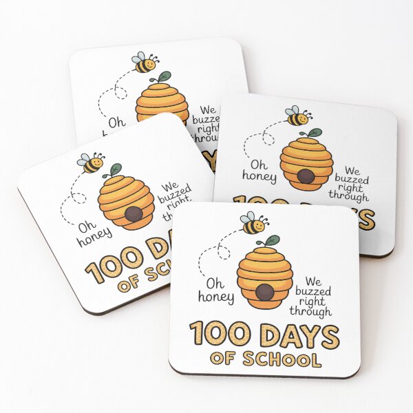 Item preview, 100th Day Of School Teacher Bee Hive Sayings designed and sold by FaithAbbott.