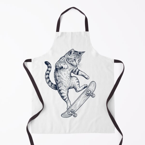Artikelvorschau, Vintage-Katzen-Skateboarden, Skate-Tierliebhaber entworfen und verkauft von DoodleTortle.