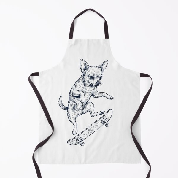 Item preview, Vintage Chihuahua Skateboarding Skate Dog Dad Lover designed and sold by DoodleTortle.