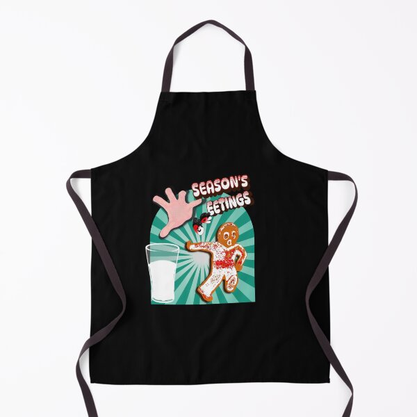 Item preview, Seasons Greetings Gingerbread Running Man Classic designed and sold by patawako.