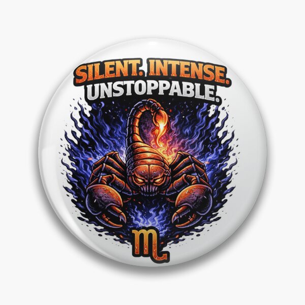 Item preview, Scorpio Silent Intense Unstoppable designed and sold by the-dovlat.