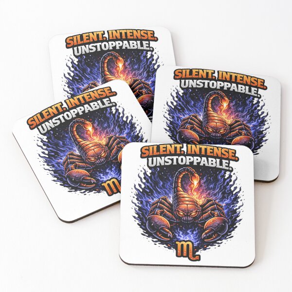 Item preview, Scorpio Silent Intense Unstoppable designed and sold by the-dovlat.