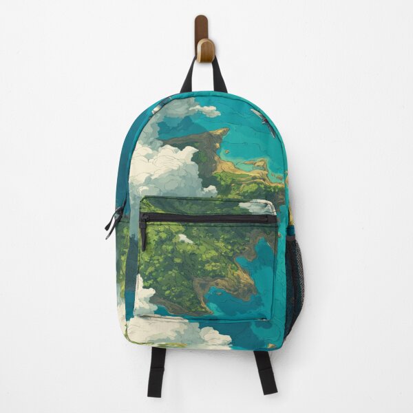 Item preview, Airplane Tropical Island Aerial Travel View designed and sold by NicolasGlowArt.