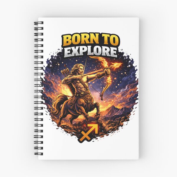 Item preview, Born To Explore Sagittarius Fire designed and sold by the-dovlat.