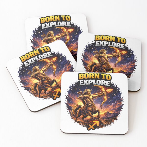 Item preview, Born To Explore Sagittarius Fire designed and sold by the-dovlat.