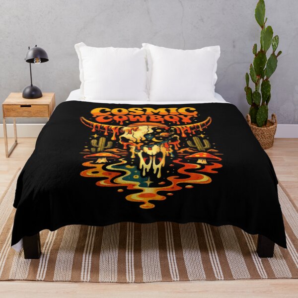Item preview, Cosmic Cowboy Psychedelic Western Desert Aesthetic designed and sold by SplashTastic.