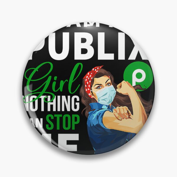 Item preview, Woman Mask I Am A Publix Girl Nothing Can Stop Me designed and sold by Jstore2011.