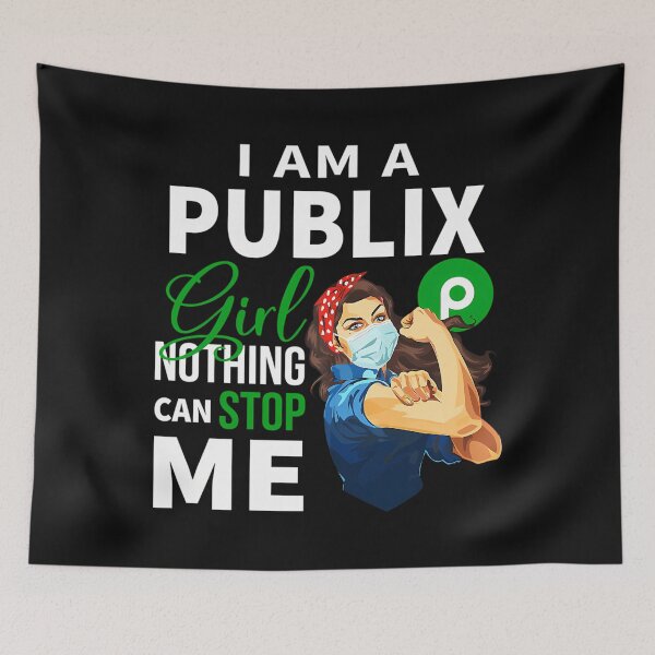 Item preview, Woman Mask I Am A Publix Girl Nothing Can Stop Me designed and sold by Jstore2011.