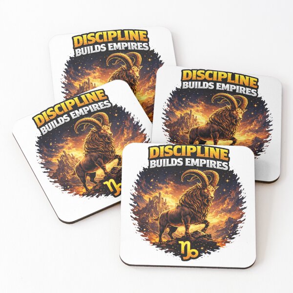 Item preview, Discipline Builds Empires Capricorn designed and sold by the-dovlat.