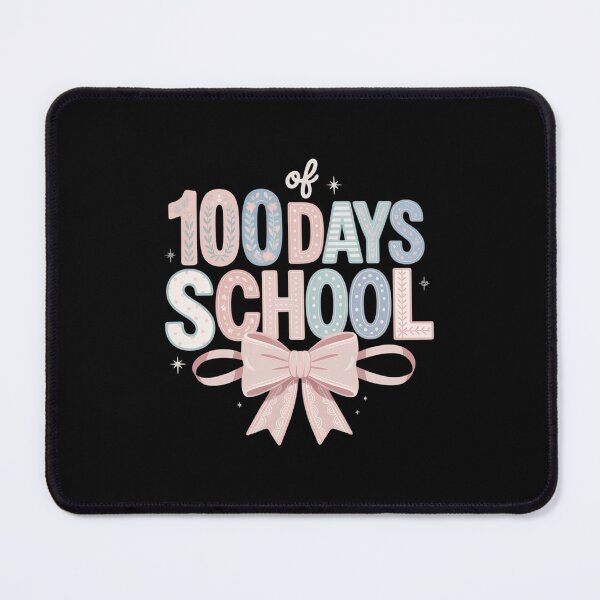 Item preview, 100th Day of School Preppy 100 Days Teacher Kid Coquette Bow designed and sold by FaithAbbott.