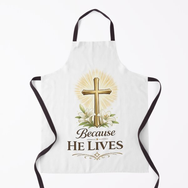 Item preview, Because He Lives Christian Easter Faith Design designed and sold by StyleLap.