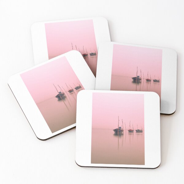Item preview, Sunset Boats On Calm Sea Photographic Print designed and sold by Mother-Nature65.