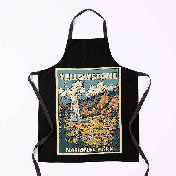 Item preview, Yellowstone National Park - Wyoming designed and sold by StudioRedKoala.