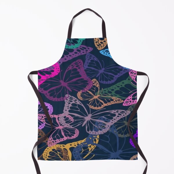 Item preview, Bright Colorful flying butterfly pattern designed and sold by NivyasArtistry.