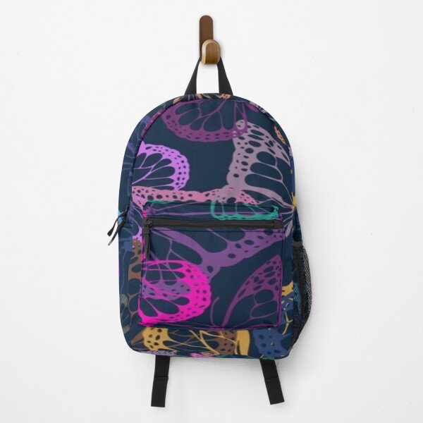 Item preview, Bright Colorful flying butterfly pattern designed and sold by NivyasArtistry.