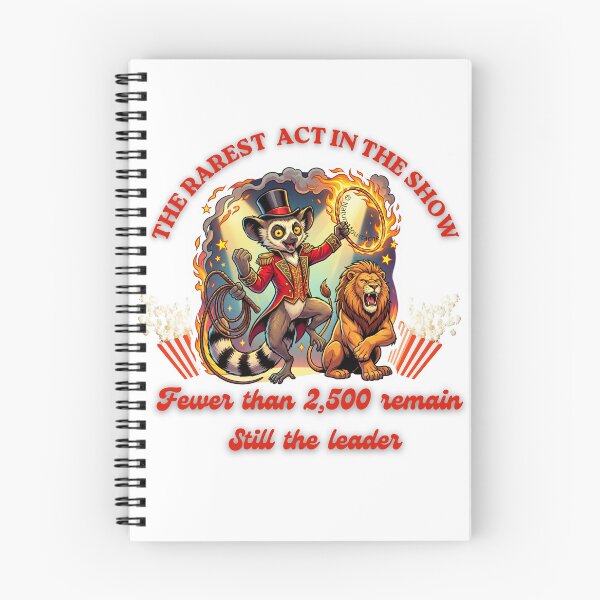 Item preview, Funny Exotic Lemur Lion Tamer Shirt - Rare Animal Circus Gift - Endangered Wildlife Humor - Birthday Gift Animal Lover designed and sold by Nature & Moustaches.