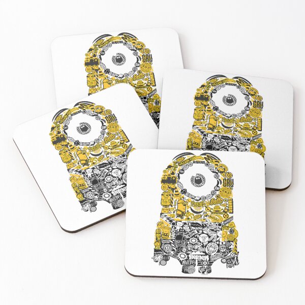 Item preview, Minions Stuart Collage Body Fill designed and sold by icekiwi.