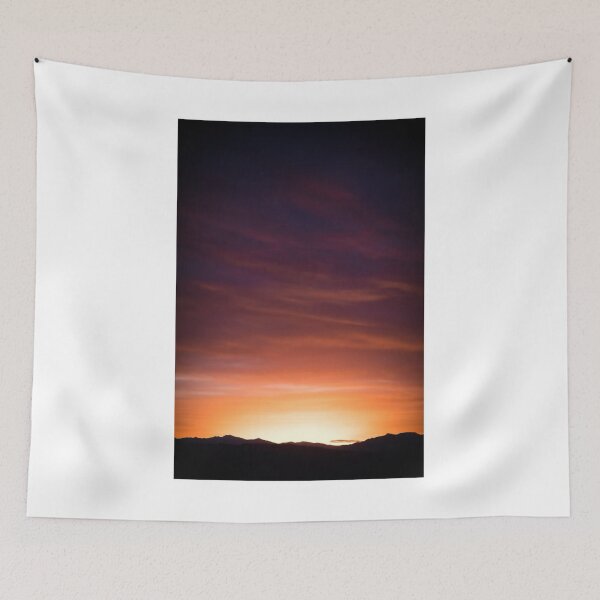 Item preview, Violet Sunset Silhouette Land Photographic Print designed and sold by Mother-Nature65.